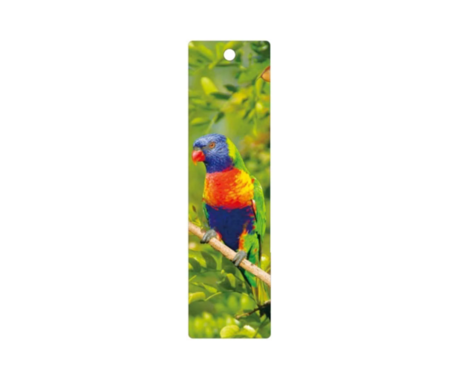 Lorikeet 3D Bookmark