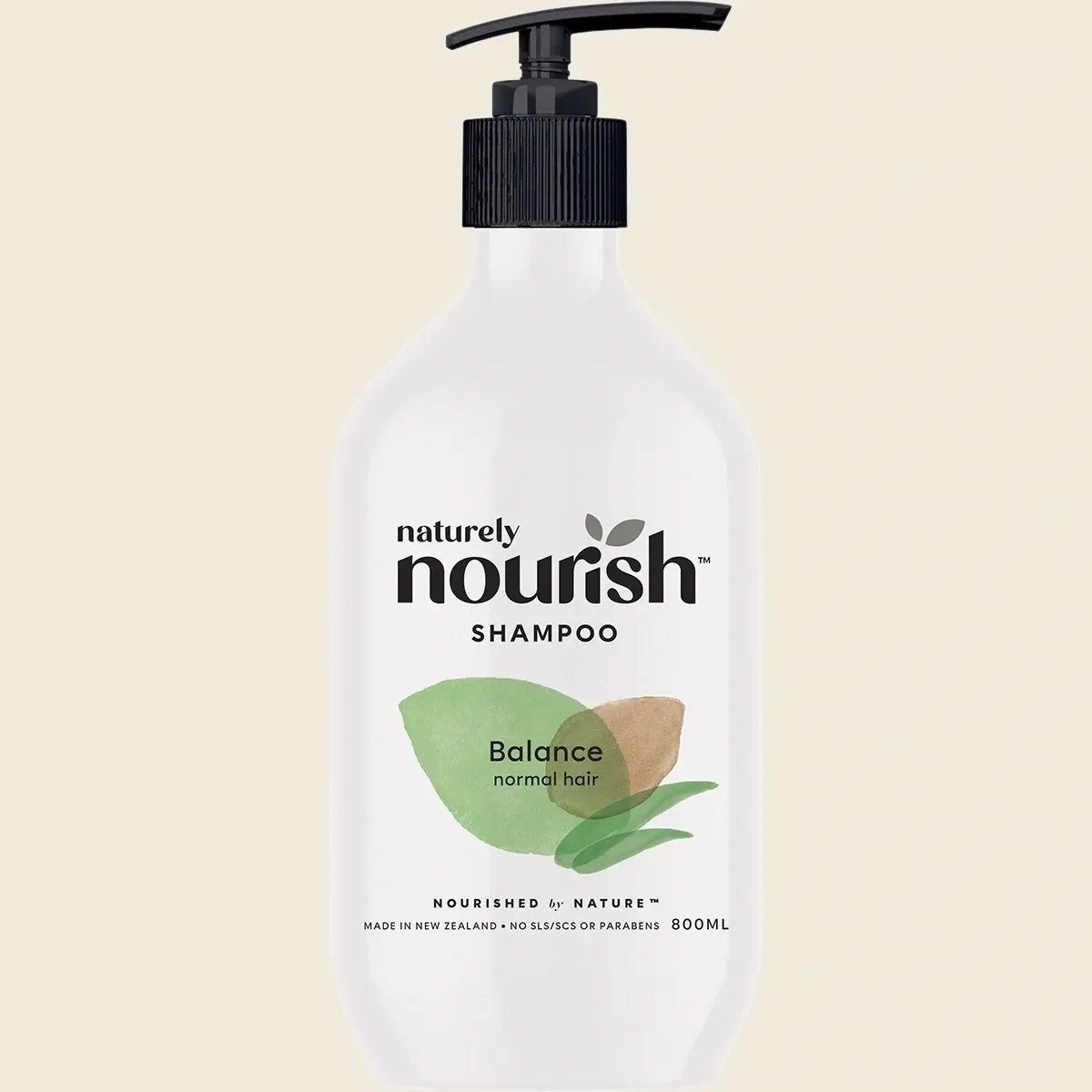 naturely nourish balance shampoo for normal hair 800ml home and kitchen product