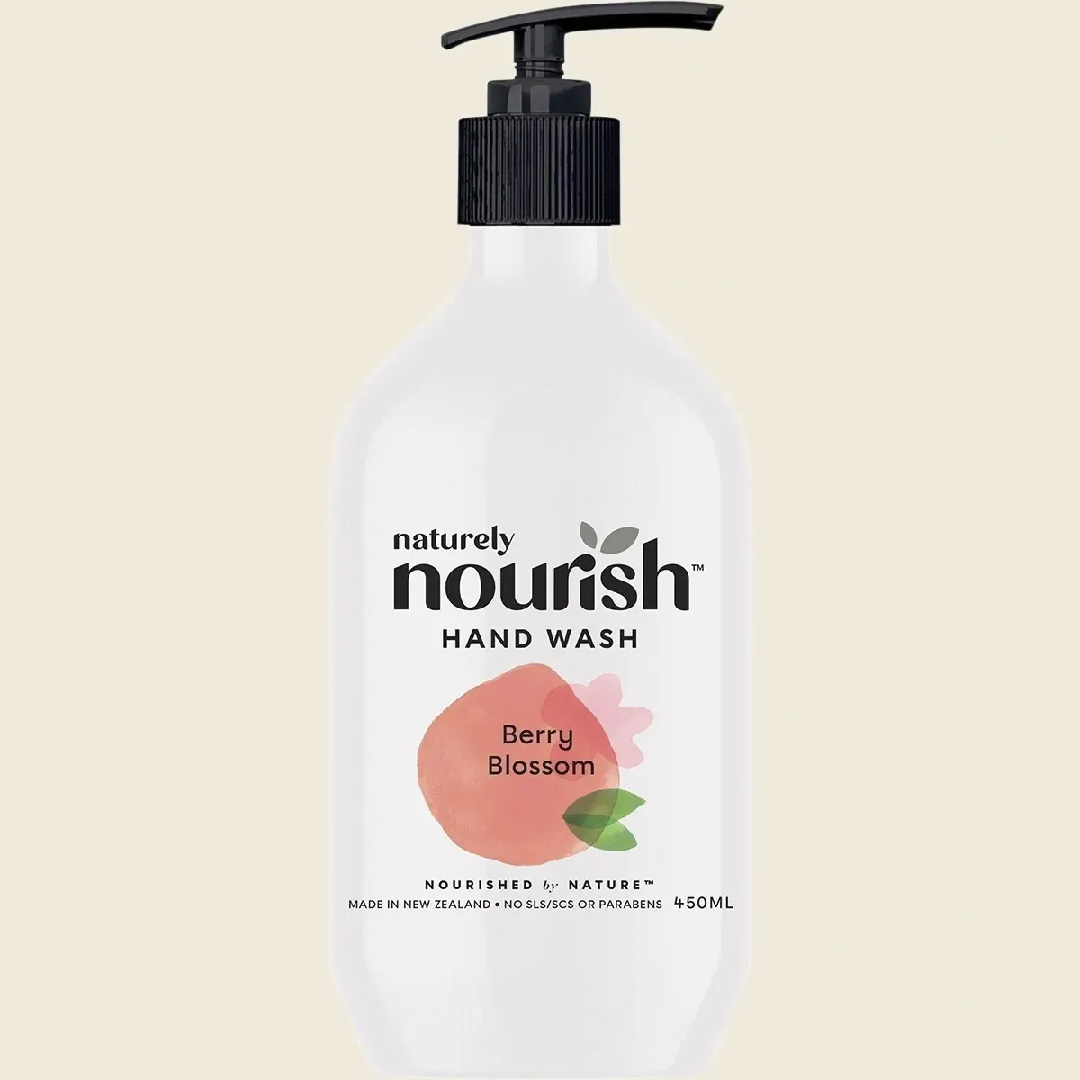 naturely nourish berry blossom hand wash - 450ml home and kitchen product