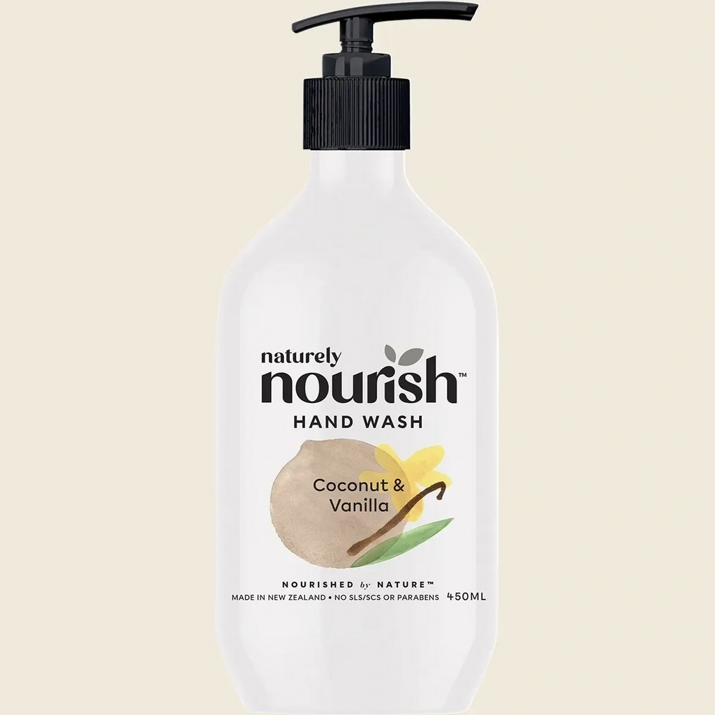 naturely nourish coconut and vanilla hand wash - 450ml home and kitchen product