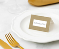 manor road linen gold place cards x 45pk home and kitchen product