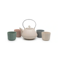 salt and pepper ikana tea set - 5 piece handcrafted wooden salt and pepper set