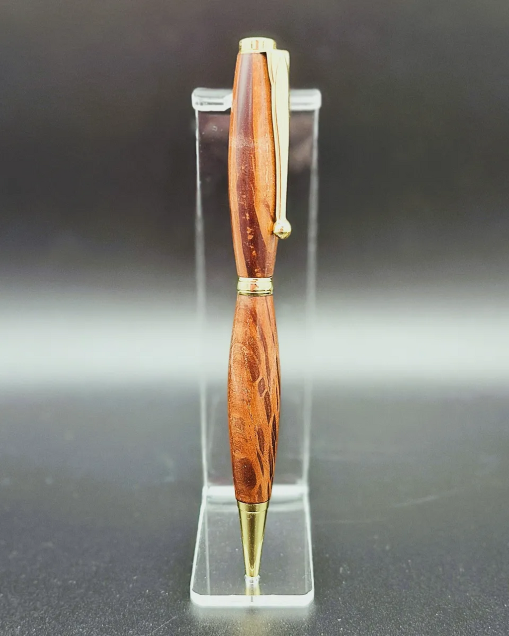 slimline buloke twist pen handcrafted wooden giftware