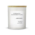 French Connection White Linen Candle - 200g
