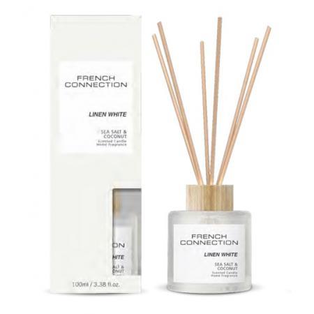 French Connection White Linen Reed Diffuser -100ml