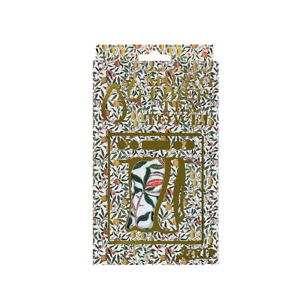Fruit Print Microfibre Tea Towel