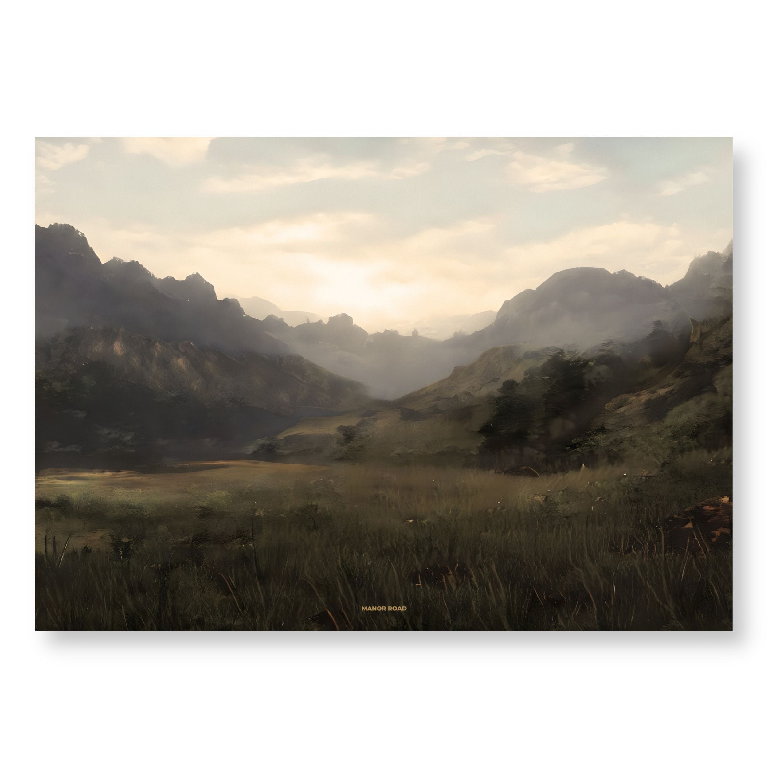 The Landscape Greaseproof Paper - A4 or A3 (20 Sheets)
