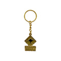 Keyring - Enamel Kangaroo Roadsign