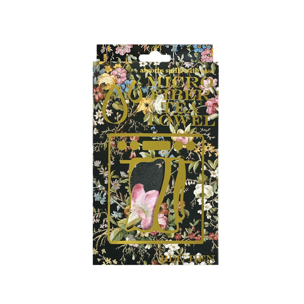Kilburn Floral Print Microfibre Tea Towel