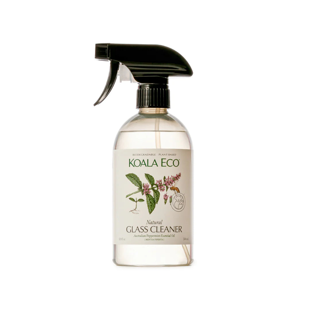 Koala Eco Glass Cleaner Peppermint 500ml (Arriving 23rd April 2026)