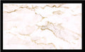 Small Bar Runner Mat - Beige Marble