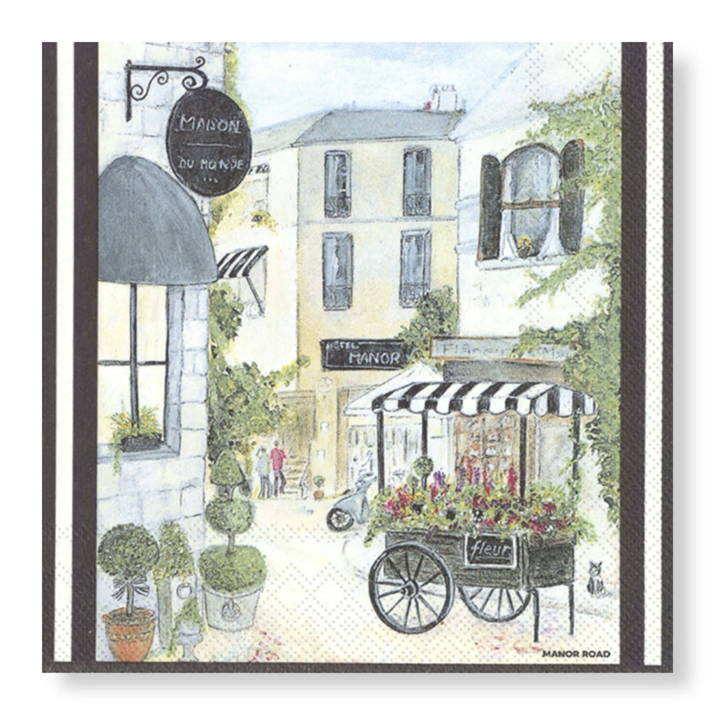 Fleur Market Napkins - Luncheon / Cocktail