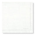 Linen Hemstitch Natural Napkins - Dinner