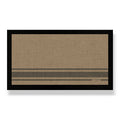 Small Bar Runner Mat – Coffee Stripe
