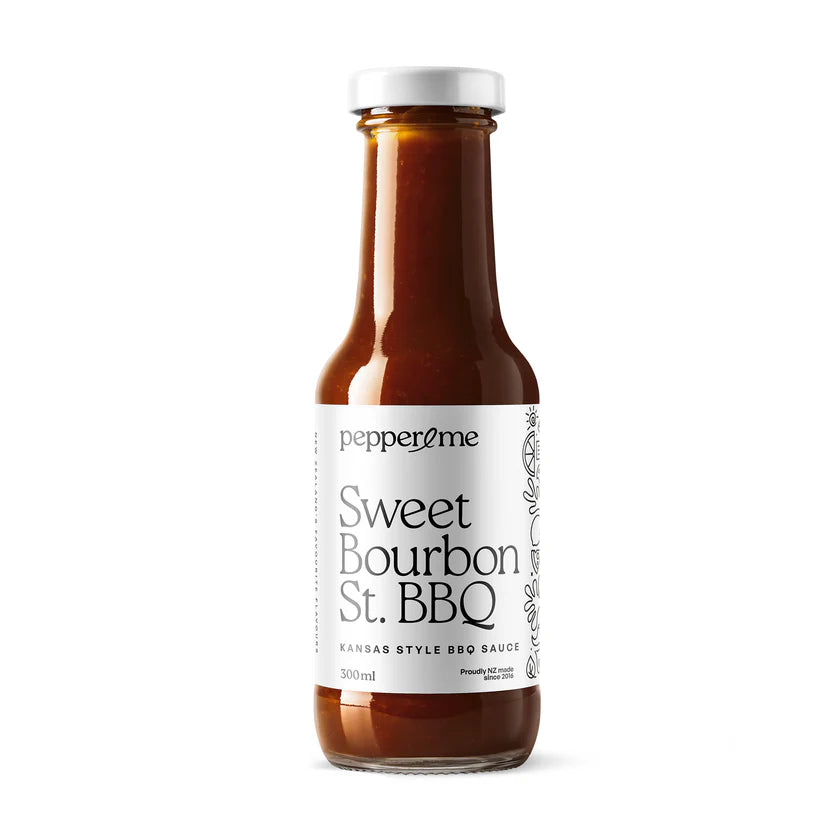 Sweet Bourbon St. BBQ - 300ml Kansas Style BBQ Sauce
