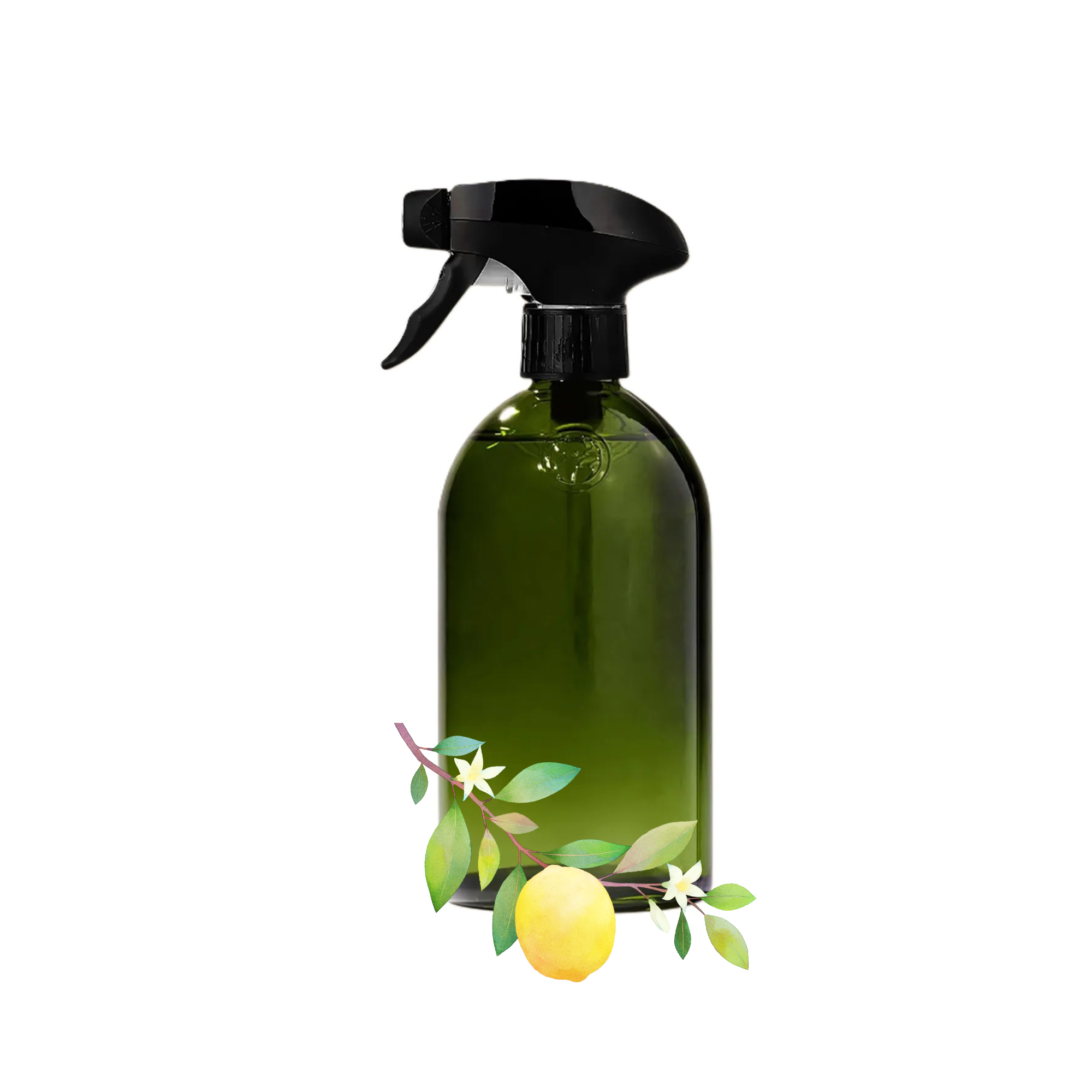 Apothecary Glass Bottle with Spray Trigger 500ml