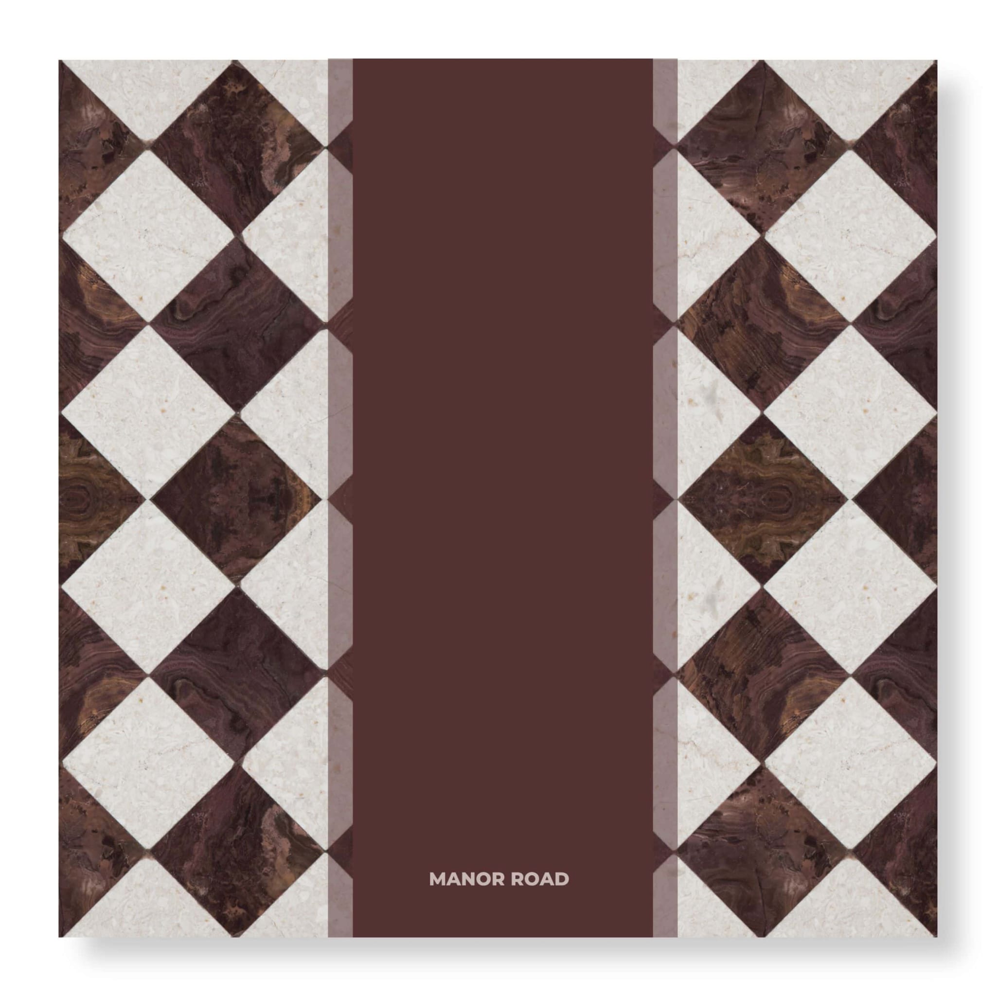 Marbled Bordeaux Napkins - Dinner / Luncheon / Cocktail