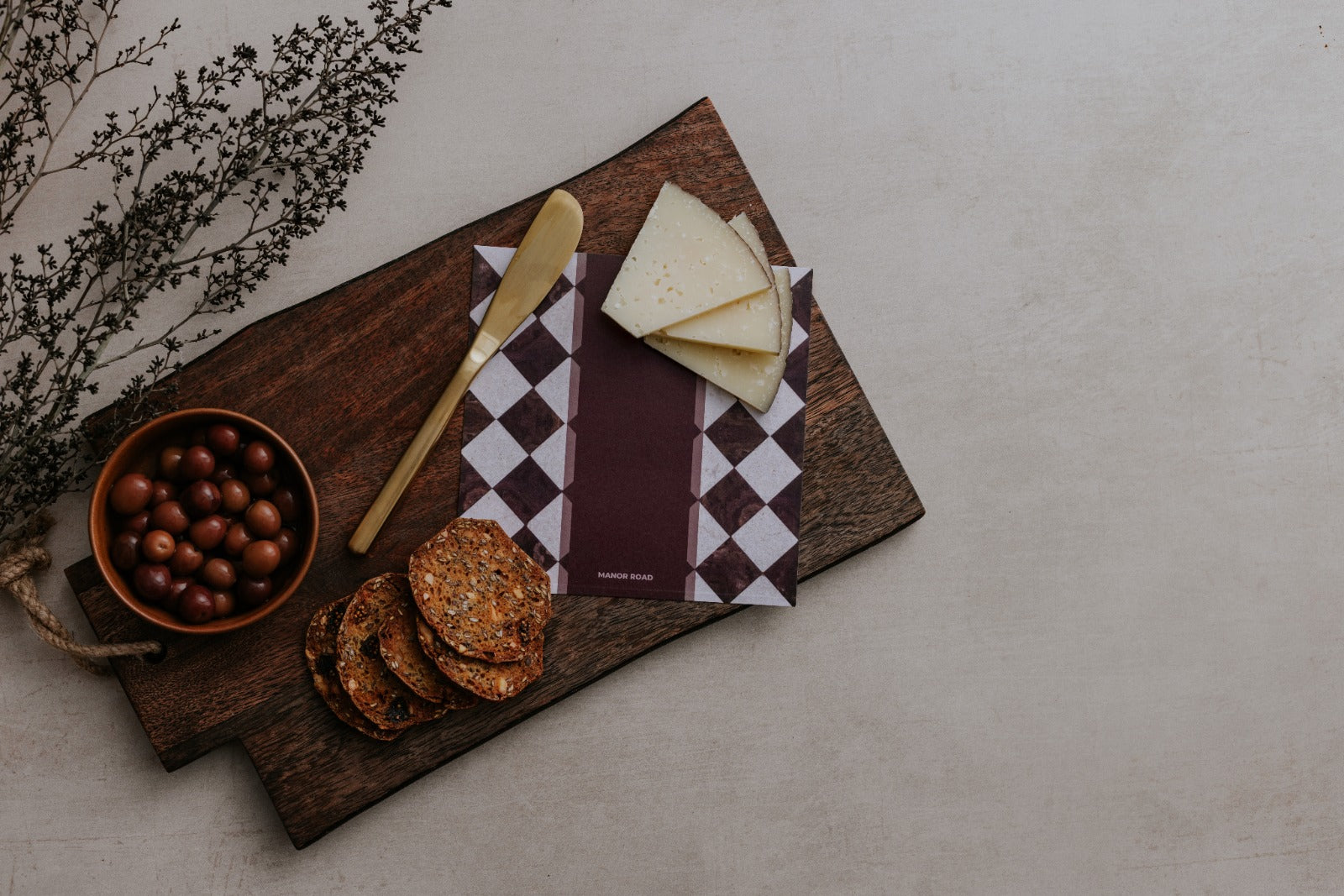 Marbled Bordeaux Napkins - Dinner / Luncheon / Cocktail