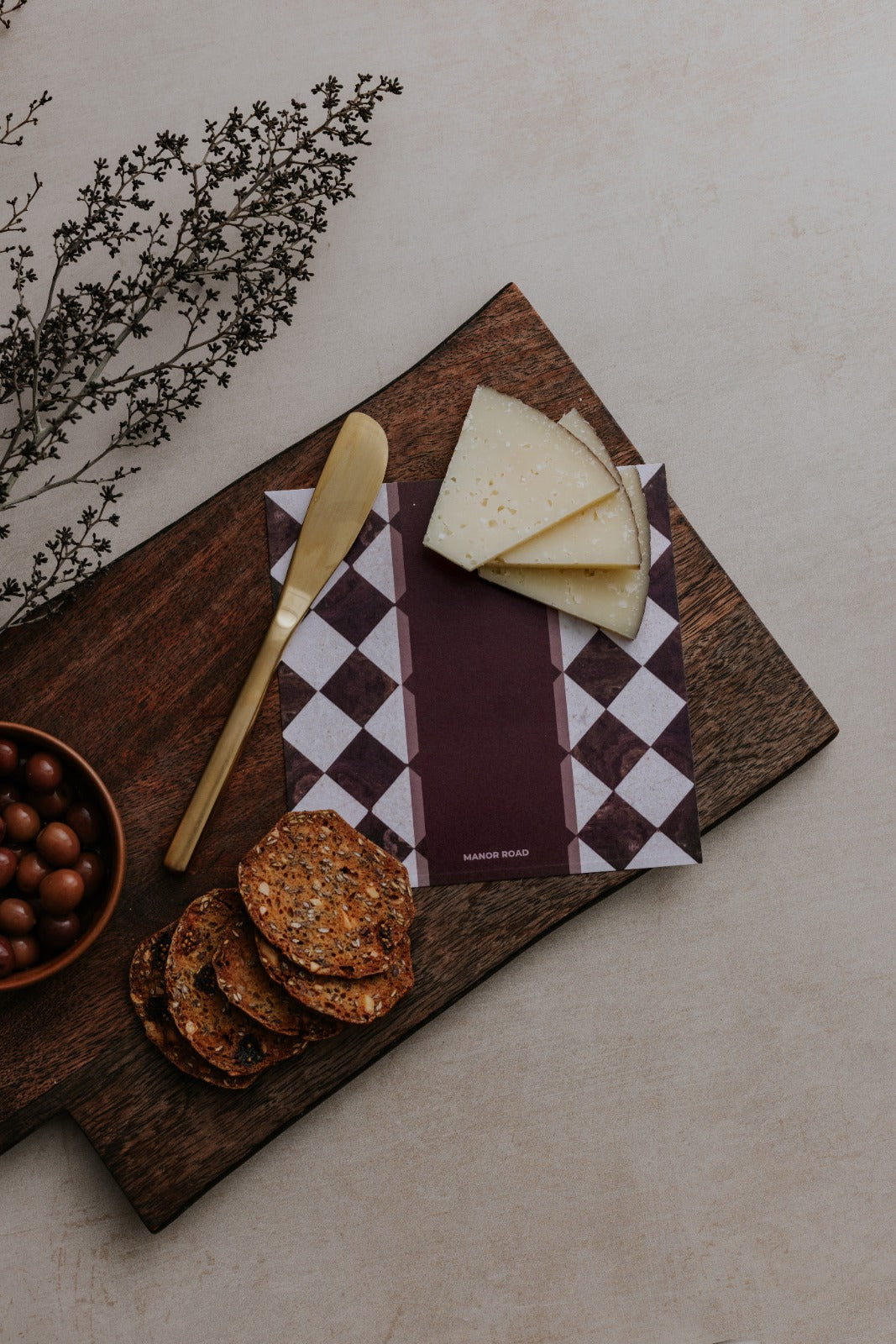 Marbled Bordeaux Napkins - Dinner / Luncheon / Cocktail