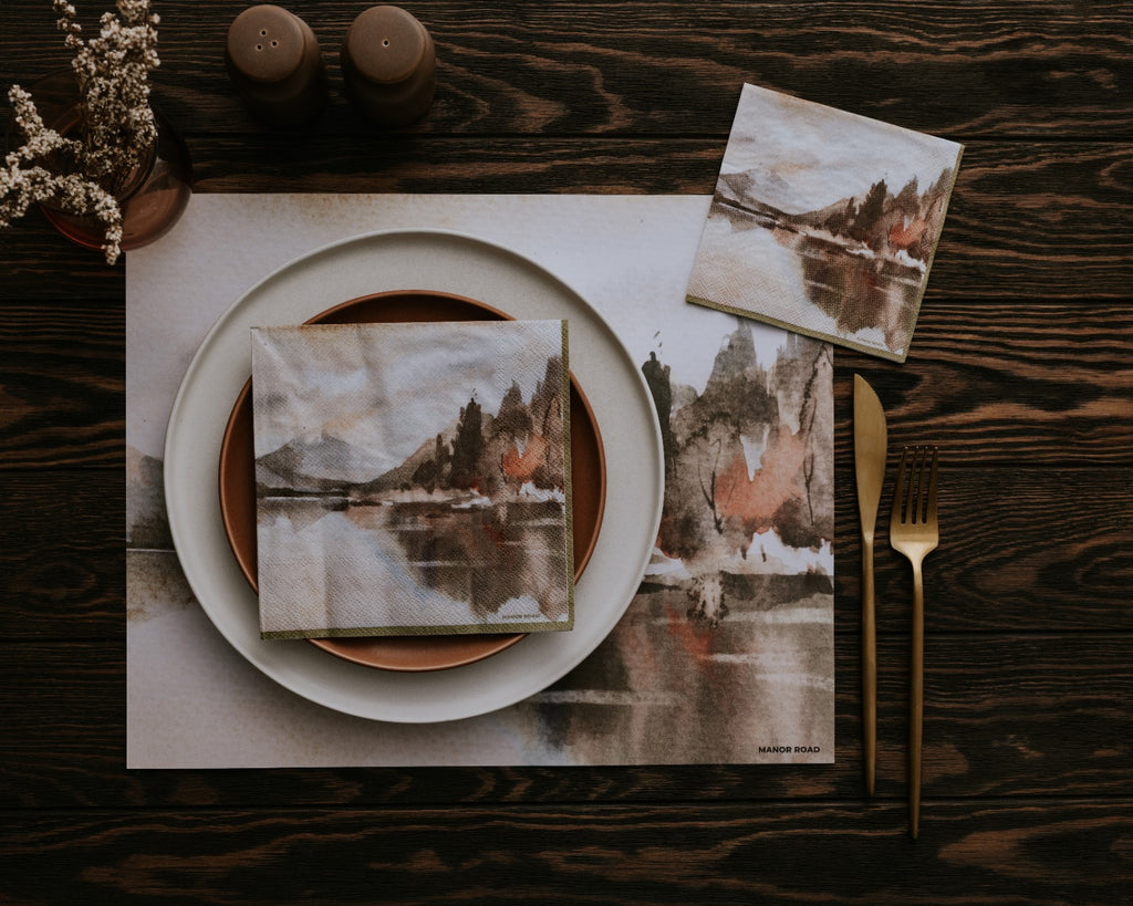 The Lake Napkins - Dinner / Luncheon / Cocktail