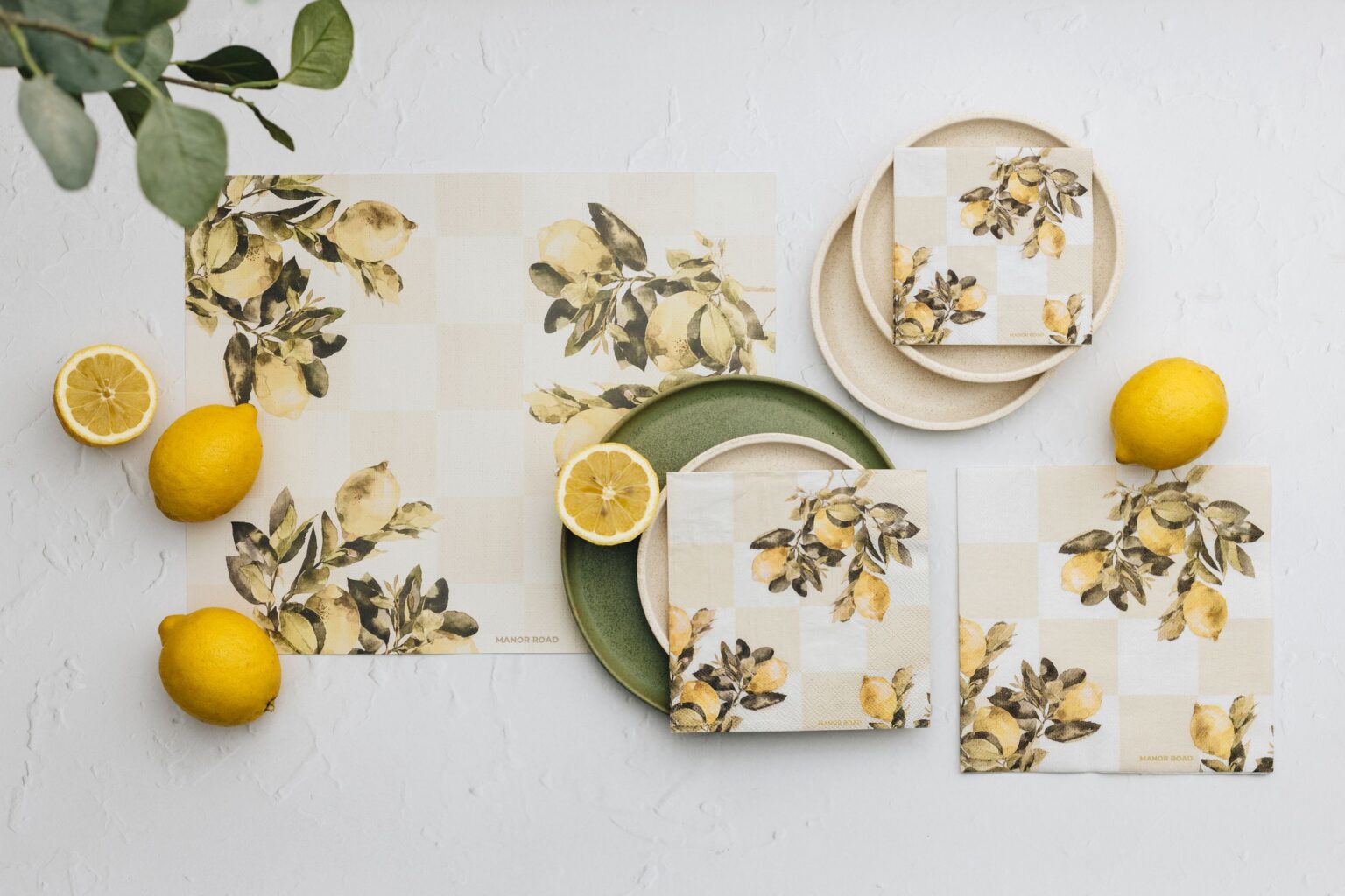 Citrons Napkins - Luncheon / Cocktail