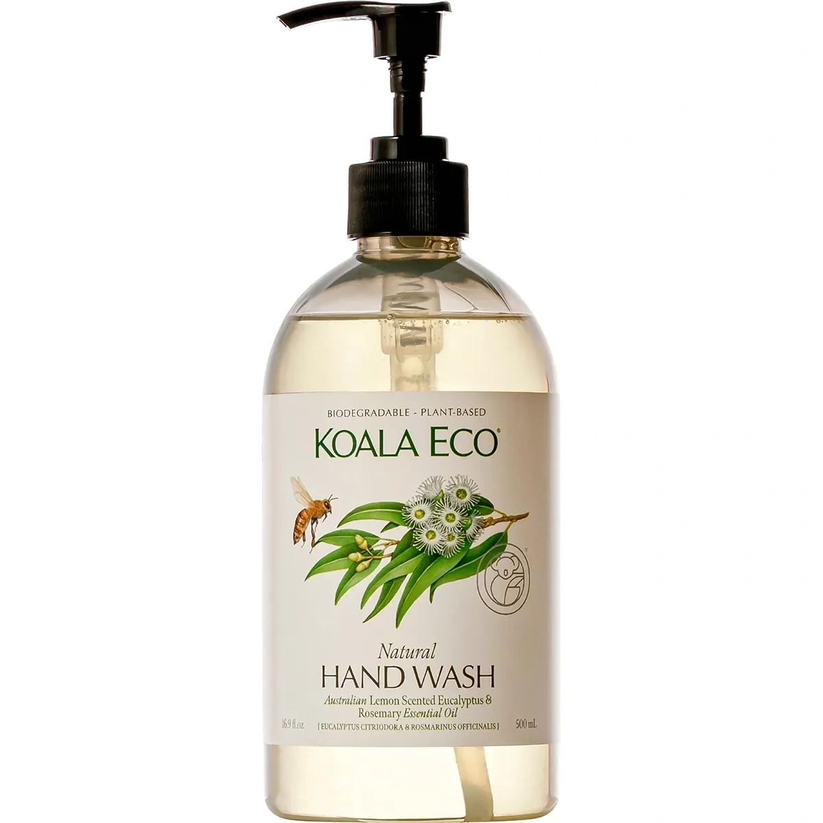 koala eco hand wash lemon scented eucalyptus & rosemary 500ml (preorder - ships in 3-5 days) home and kitchen product