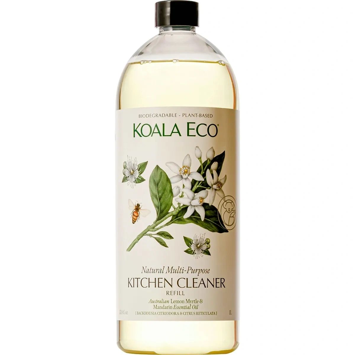 koala eco multi-purpose kitchen cleaner lemon myrtle mandarin 1l home and kitchen product