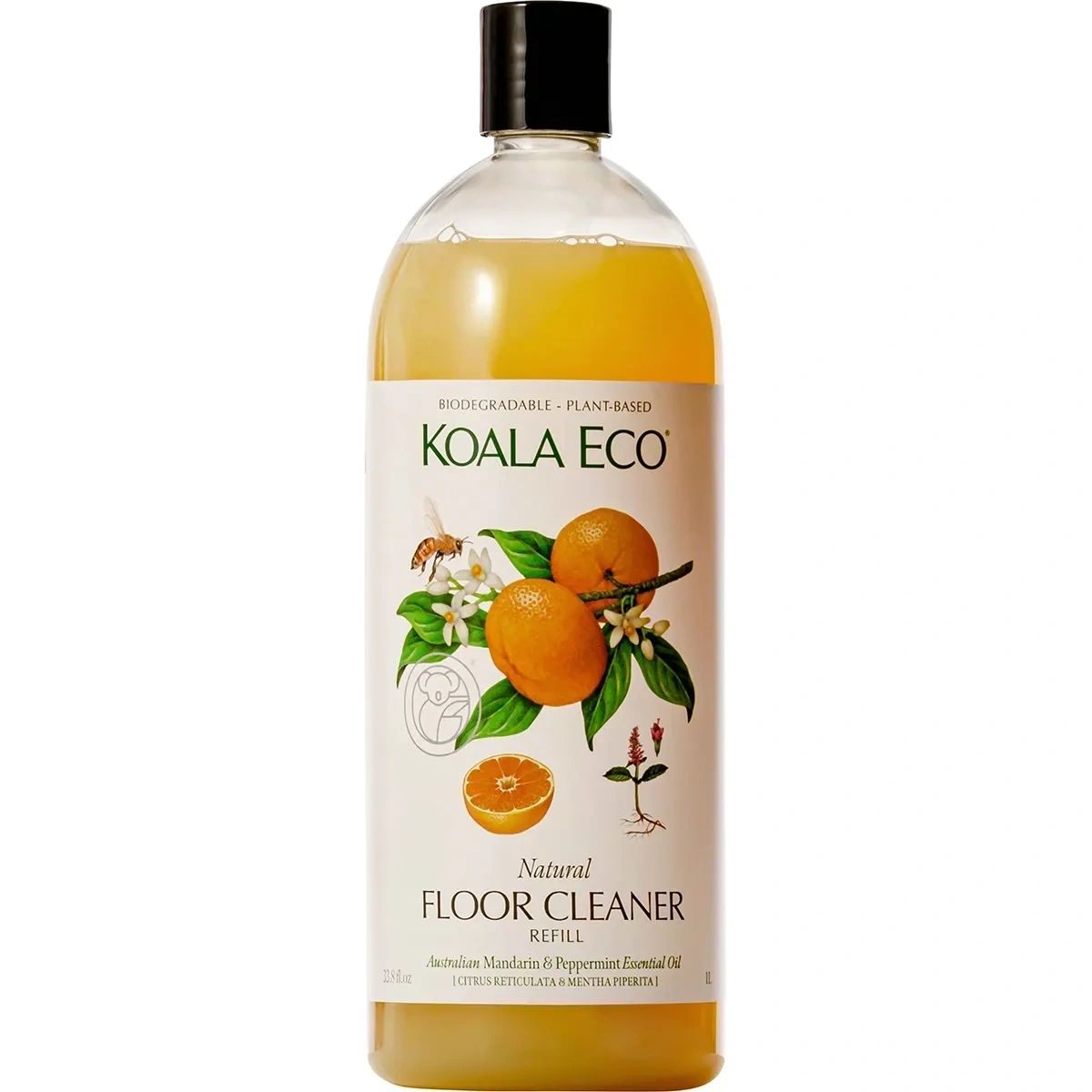 koala eco floor cleaner mandarin & peppermint 1l (preorder - ships in 3-5 days) home and kitchen product