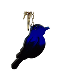keyring - resin bird blue home and kitchen product