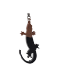 keyring - resin lizard black & gold home and kitchen product