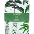 koala eco tea towel - linen/cotton blend decorative kitchen tea towel for home kitchen