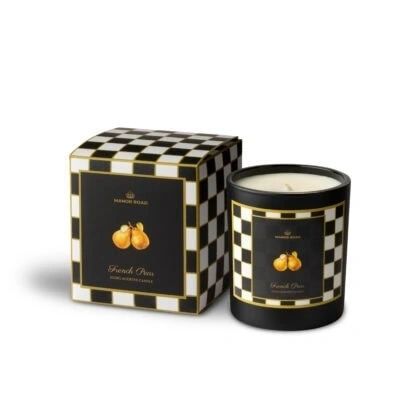 manor road french pear candle - 300ml home and kitchen product