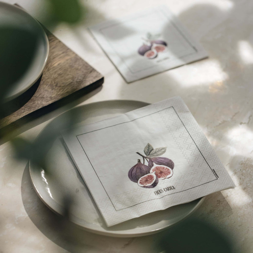 Ficus Napkins - Luncheon / Cocktail