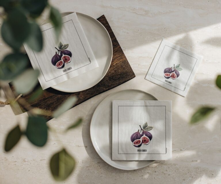 Ficus Napkins - Luncheon / Cocktail