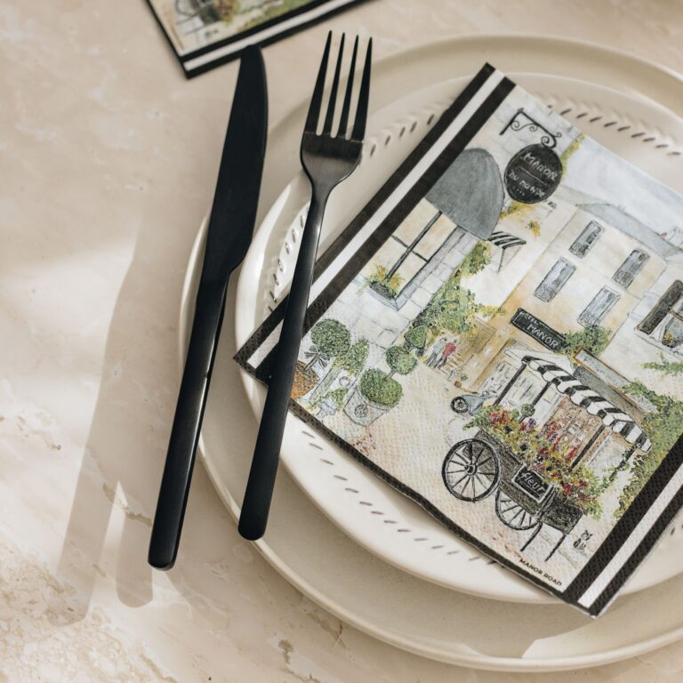 Fleur Market Napkins - Luncheon / Cocktail
