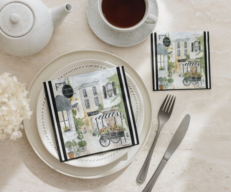 Fleur Market Napkins - Luncheon / Cocktail