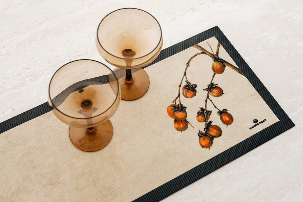 Large Bar Runner Mat – Persimmon