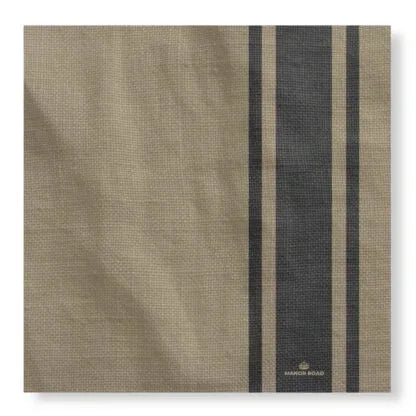 manor road coffee stripe linen cheese board presentation cards - 8pk home and kitchen product