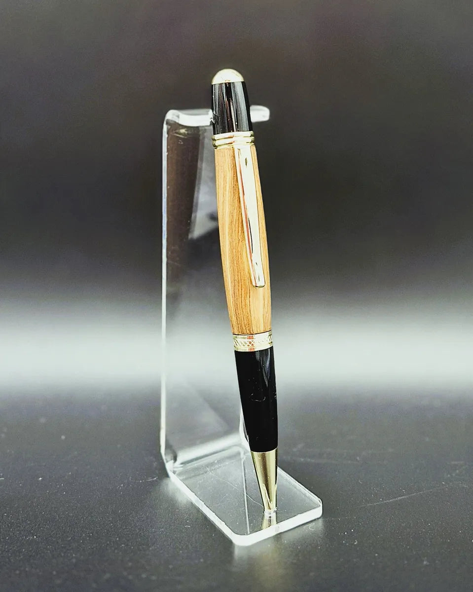 sierra twist pen - olive wood handcrafted wooden writing pen