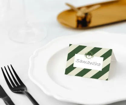 manor road olive & bee place cards x 45pk home and kitchen product