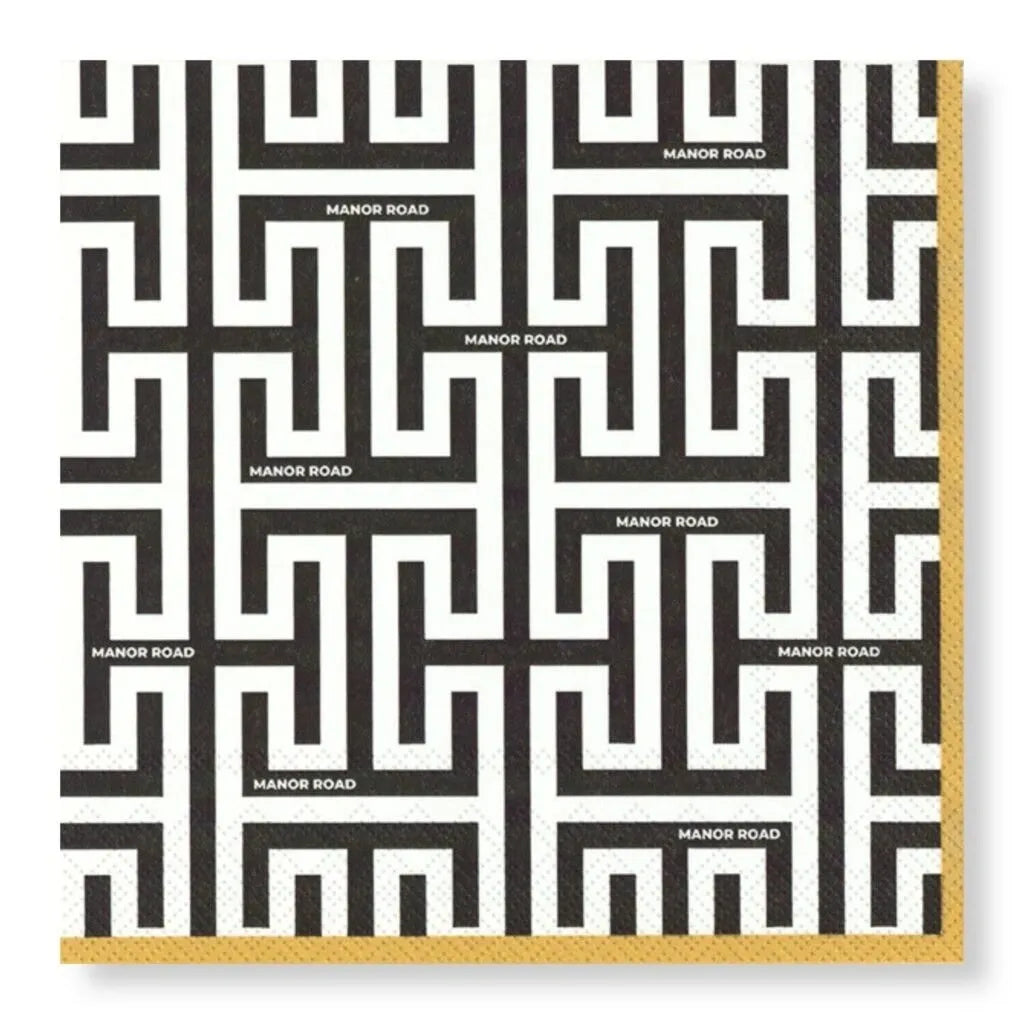 decorative geolux napkins – dinner / luncheon / cocktail table napkins for dining and entertaining