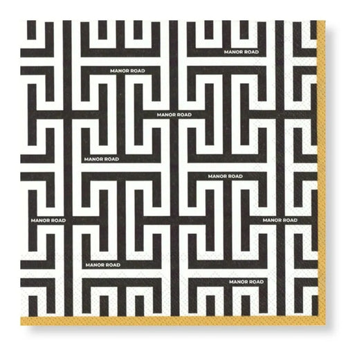 decorative geolux napkins – dinner / luncheon / cocktail table napkins for dining and entertaining